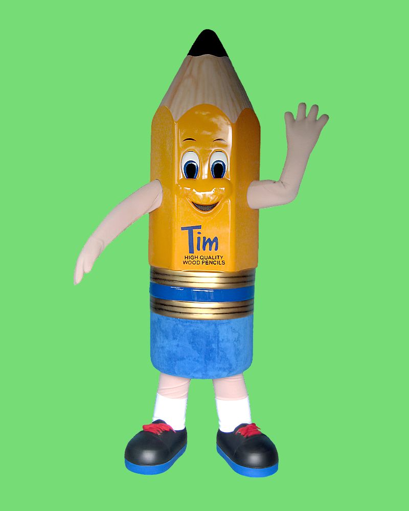 Tim Pencil mascot